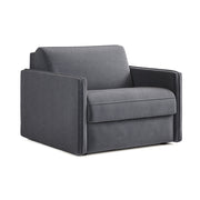 Jay-Be Slim Snuggler Sofa Bed - Brushed Twill Admiral