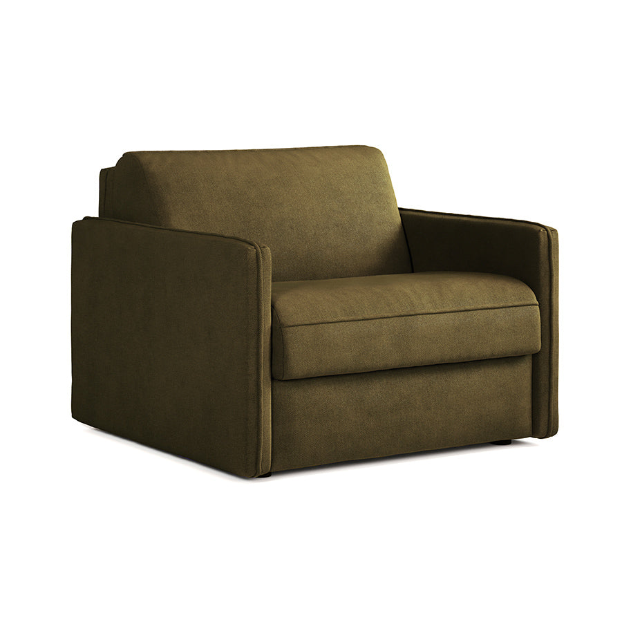 Jay-Be Slim Snuggler Sofa Bed - Brushed Twill Hunter