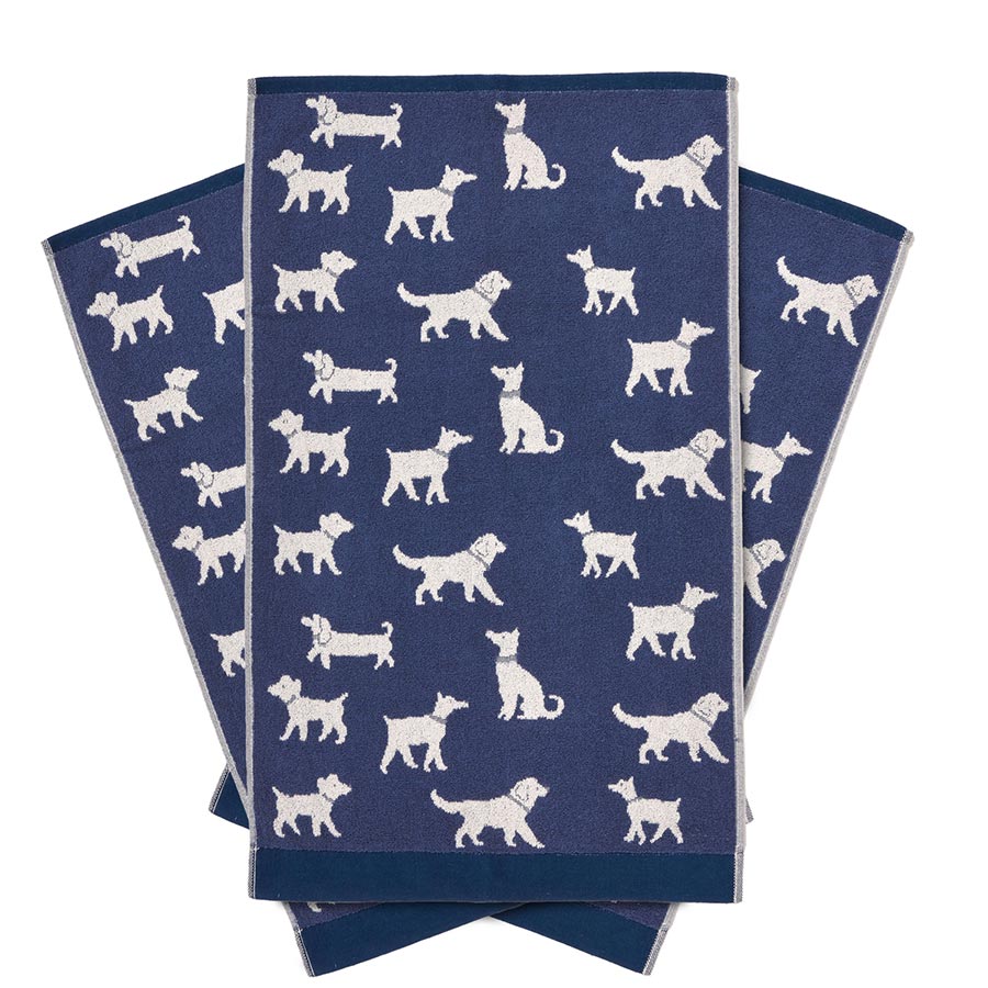 Jacquard Pooch Towel