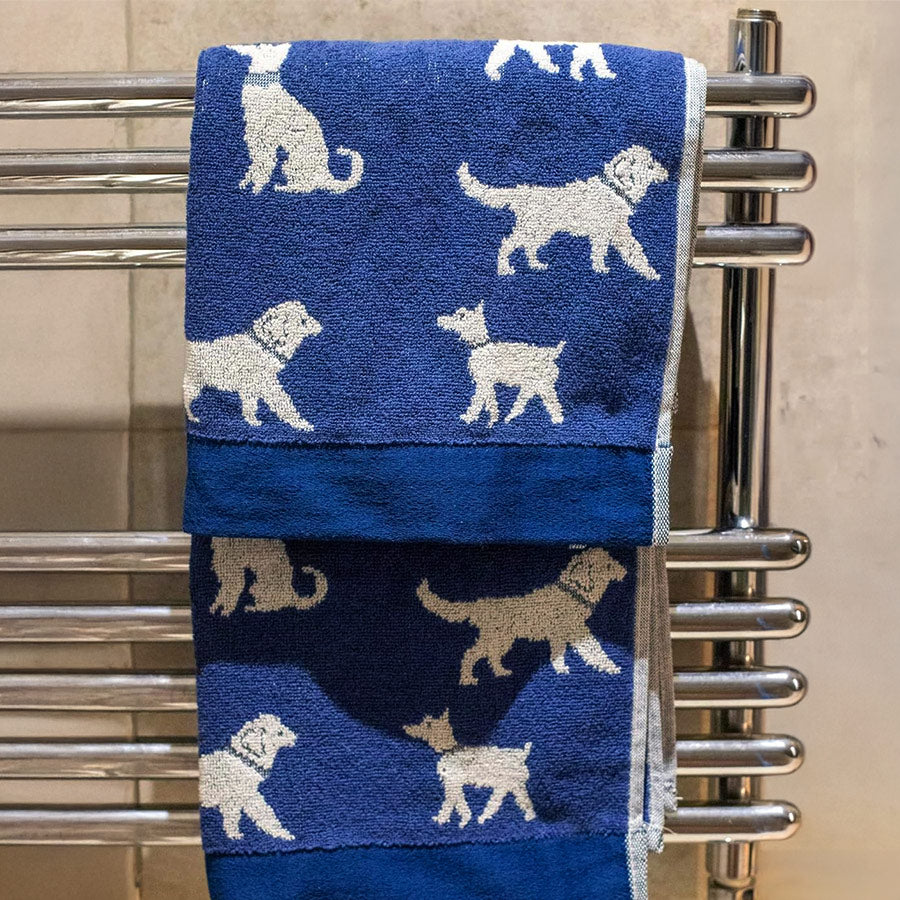 Jacquard Pooch Towel