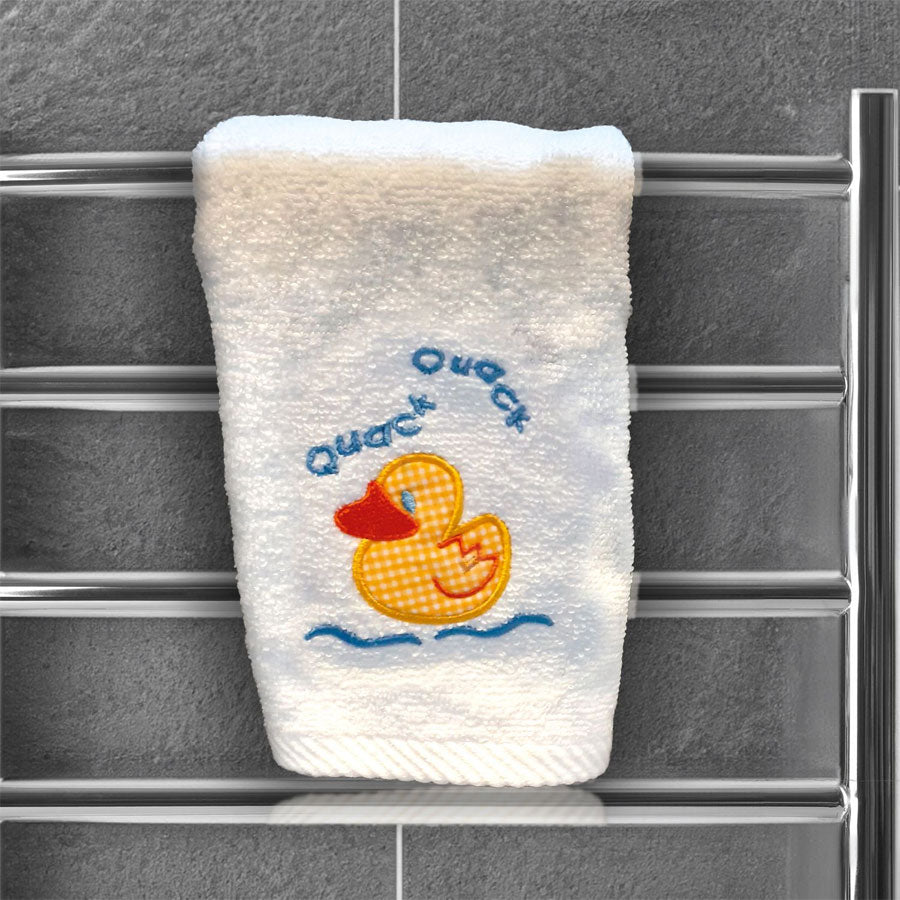 Kids Face Cloths Duck