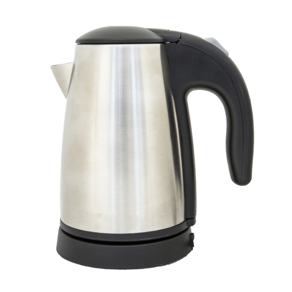 Deluxe Chrome & Black Kettle 0.5 Litre