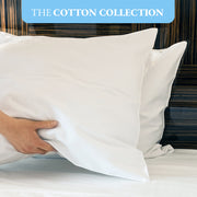 Cotton Collection Firm Support Bounce Back Pillow