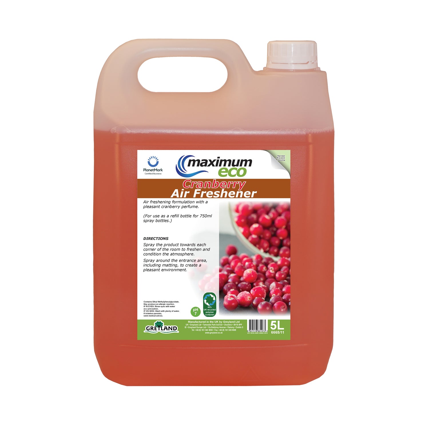 Maximum Eco Cranberry Air Freshener