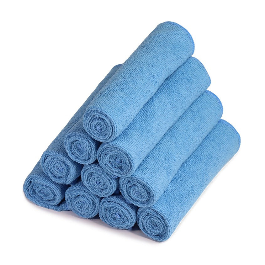 Blue Premium Microfibre Cleaning Cloths