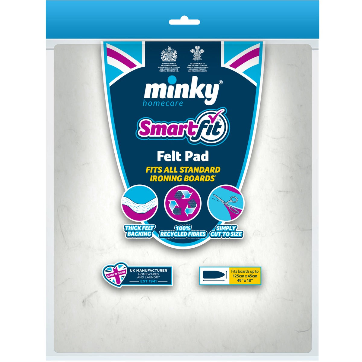 Minky Ironing Board Felt Pad