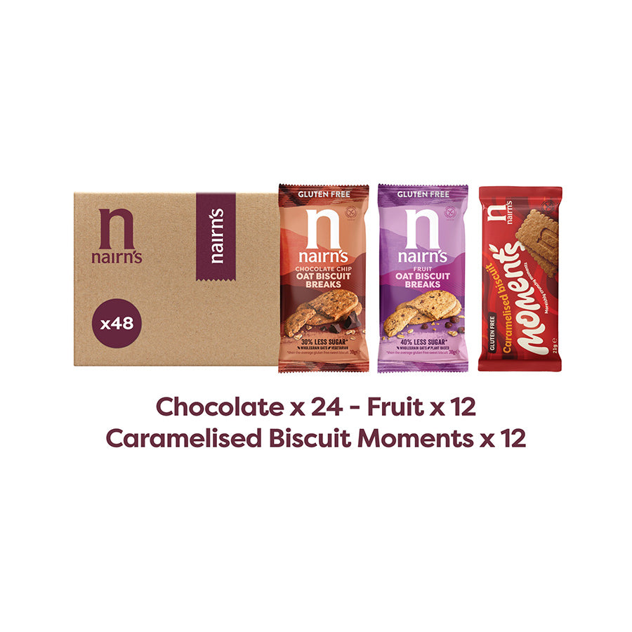 Nairn's Gluten Free Oat 3 Pack Biscuit Breaks