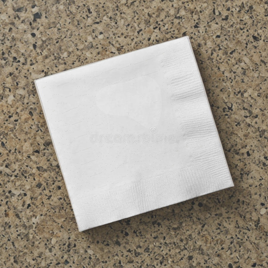 Large White Square Napkins