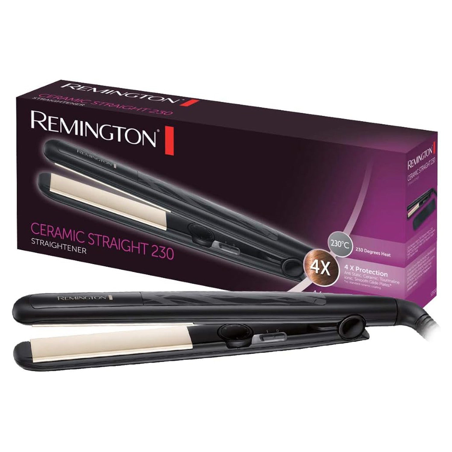 Remington Ceramic Straight 230 Hair Straighteners