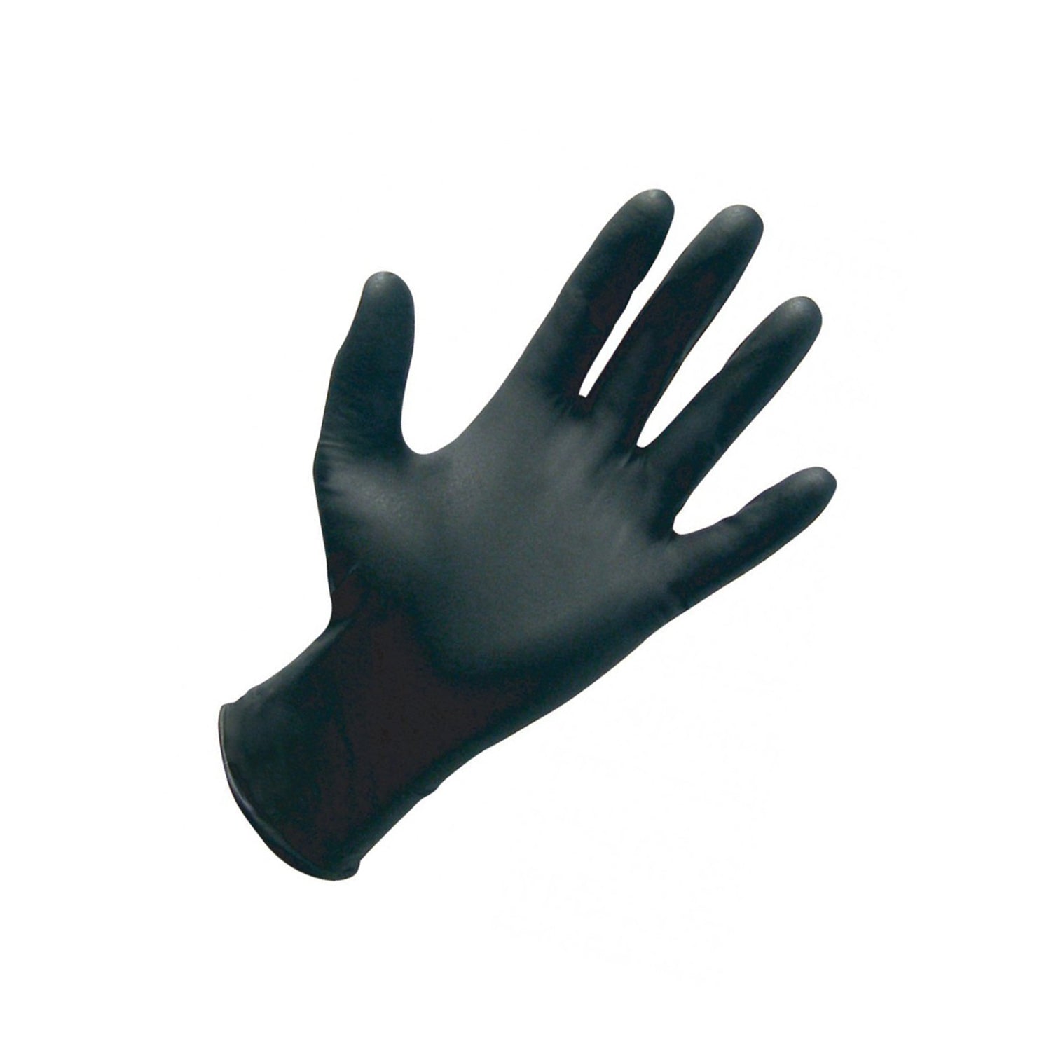 Large Black Biodegradable Powder Free Nitrile Gloves