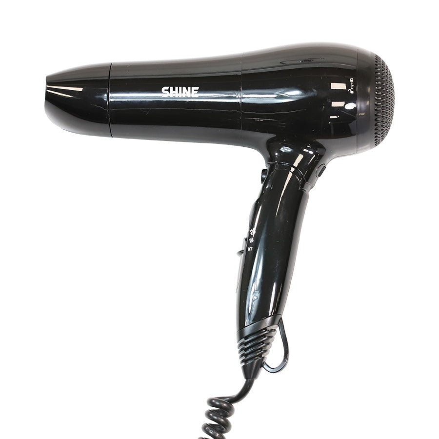 Shine Safety Folding Hairdryer