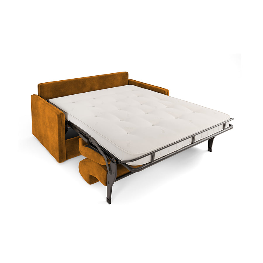 Jay-Be Slim 3-Seater Sofa Bed - Brushed Twill Smoke