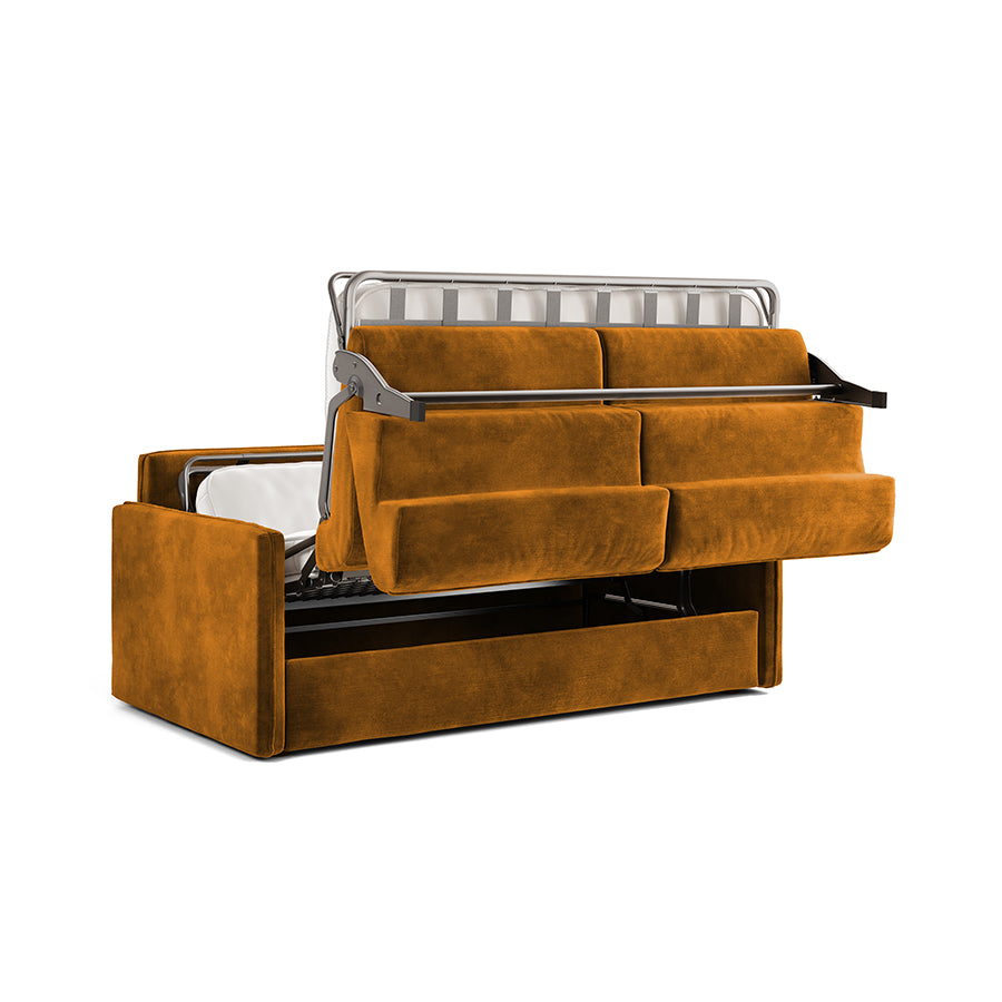 Jay-Be Slim 3-Seater Sofa Bed - Brushed Twill Sky