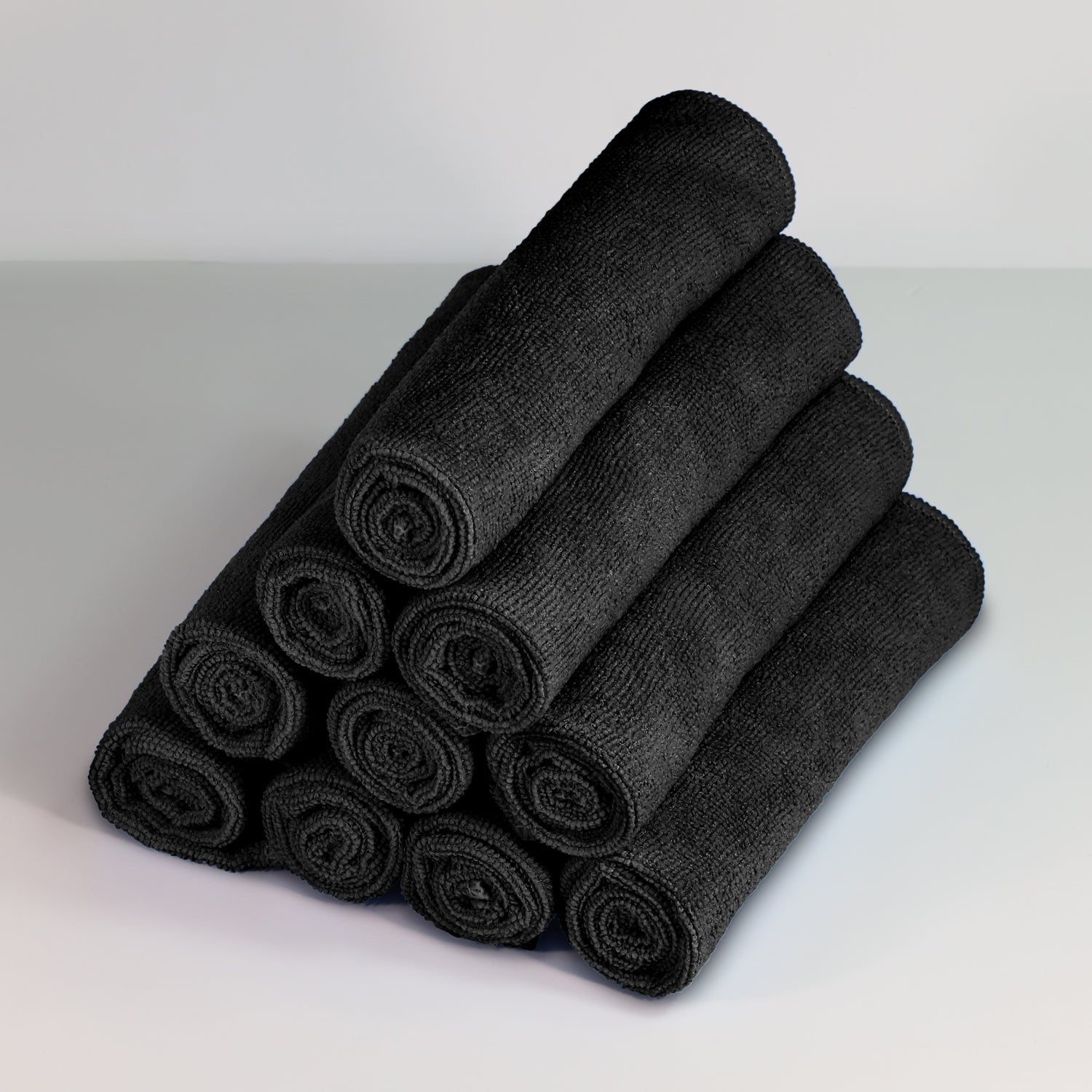 Standard Microfibre Cloths BLACK