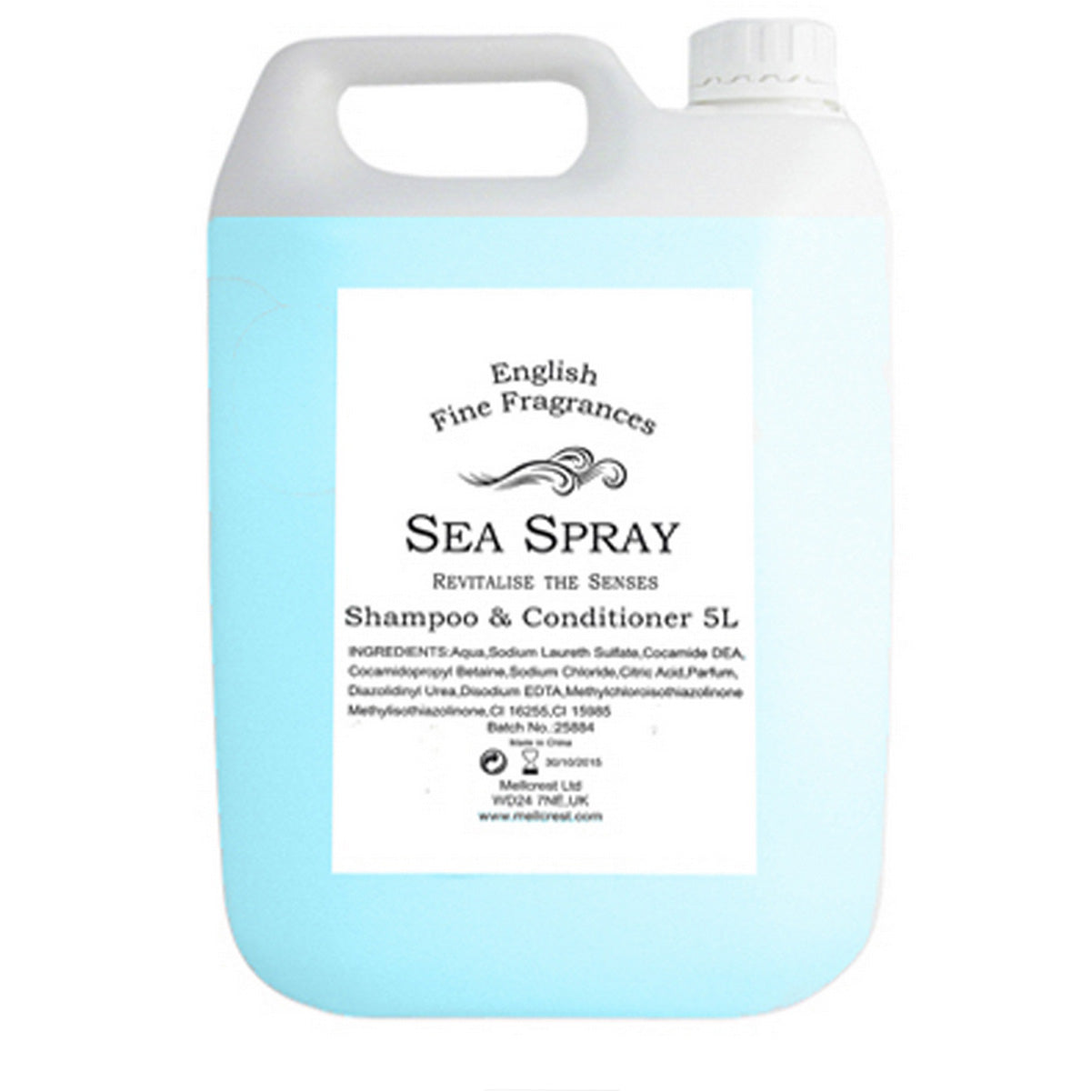 Sea spray 5 Litre Shampoo  & Conditioner