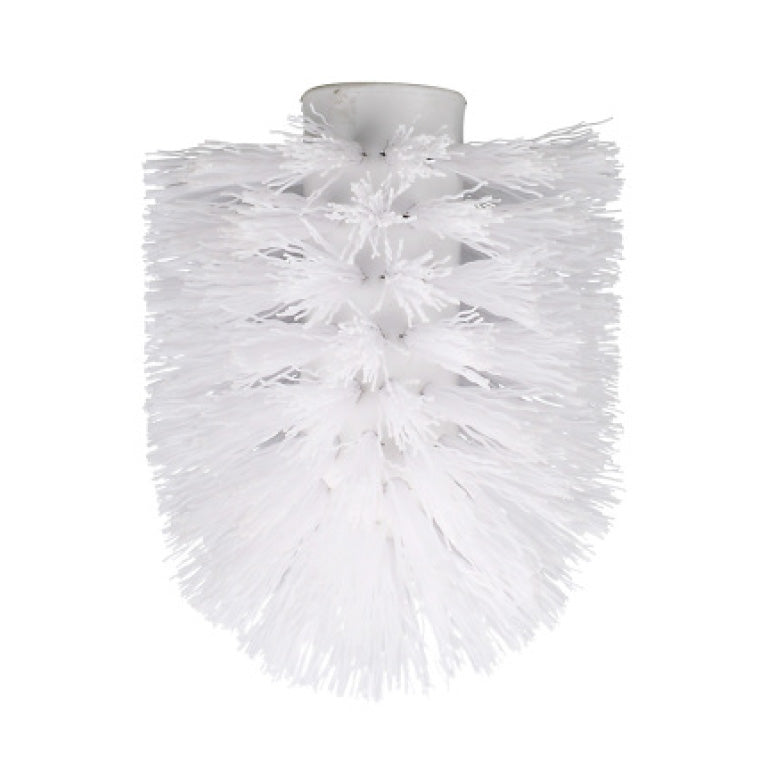 10 x Spare White Toilet Brush Head
