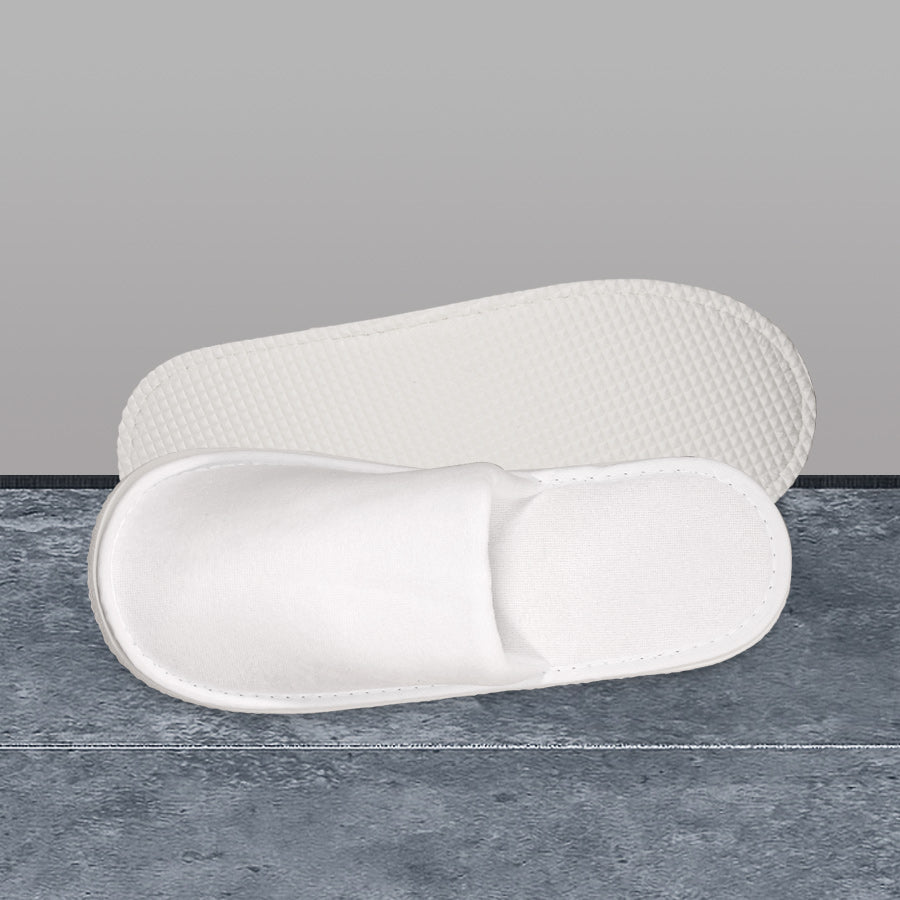 Soft Towelling Slipper Closed Toe 28cm - Box of 100