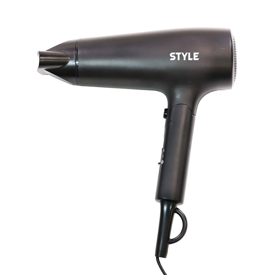 Style Safety Folding Hairdryer