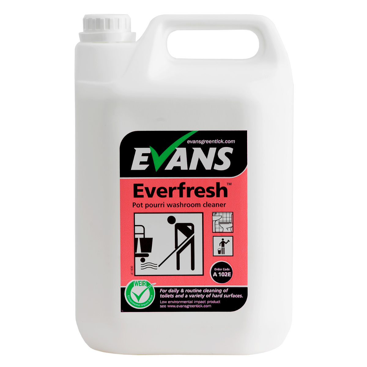 Evans Everfresh Potpourri Toilet Cleaner