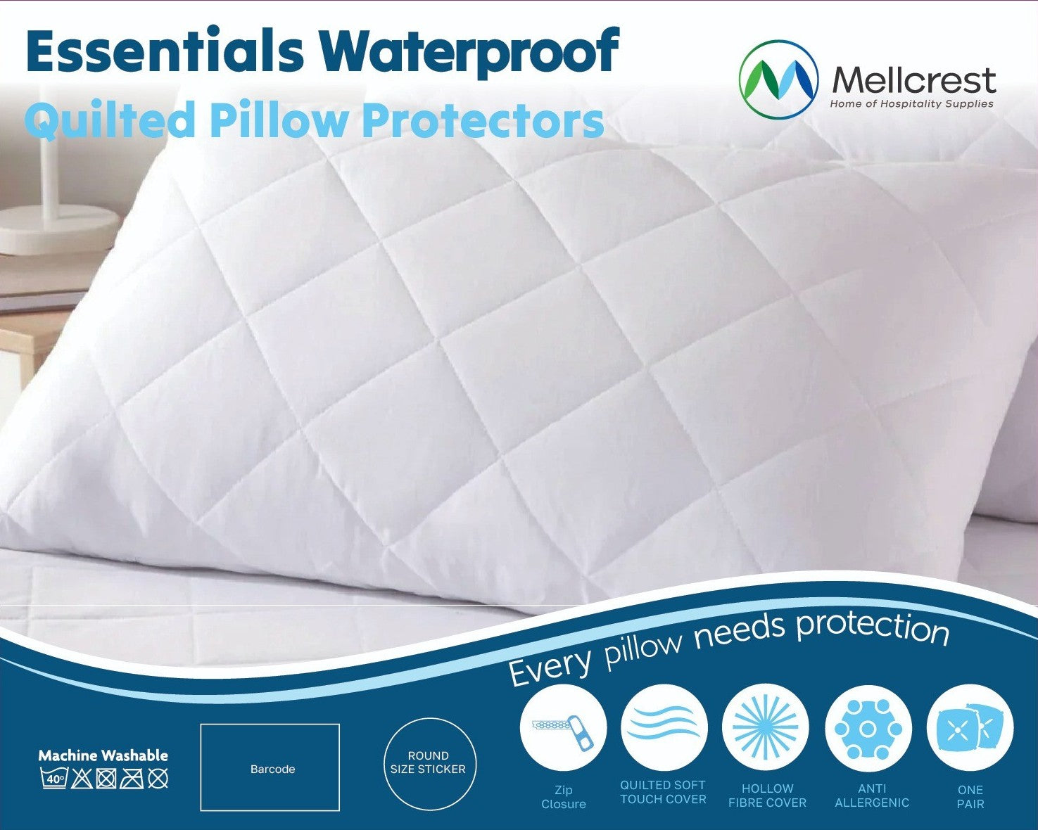 Essentials King Waterproof Mattress Protector