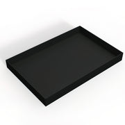Black Faux Leather Display Tray