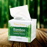 2 Ply Bamboo Facial Tissues (cube box)