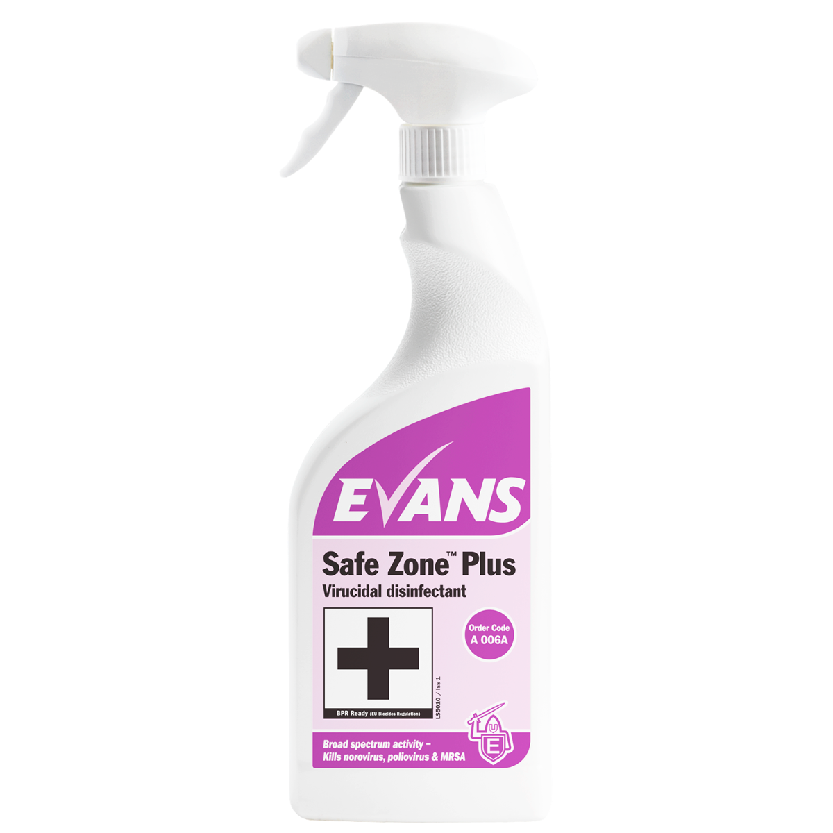 Evans Virucidal Sanitiser Safe Zone