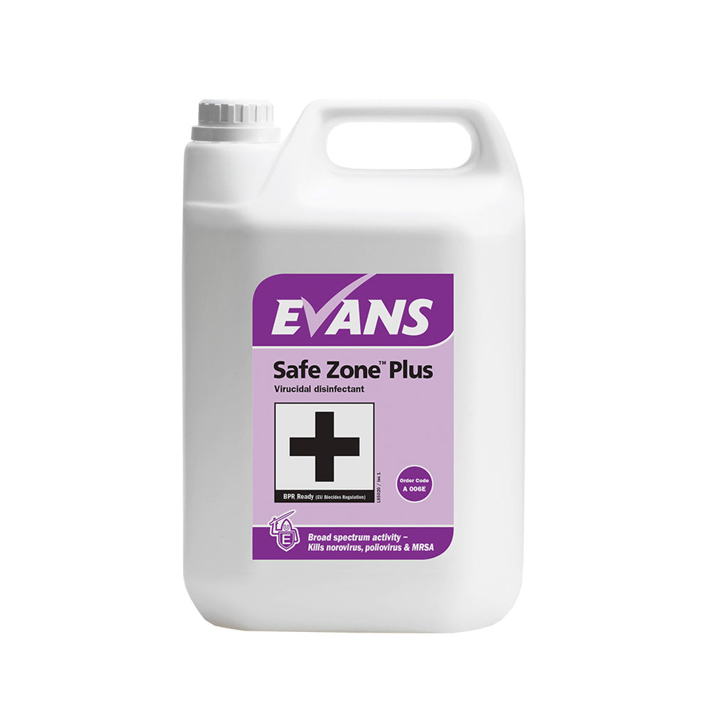 Evans Virucidal Sanitiser Safe Zone