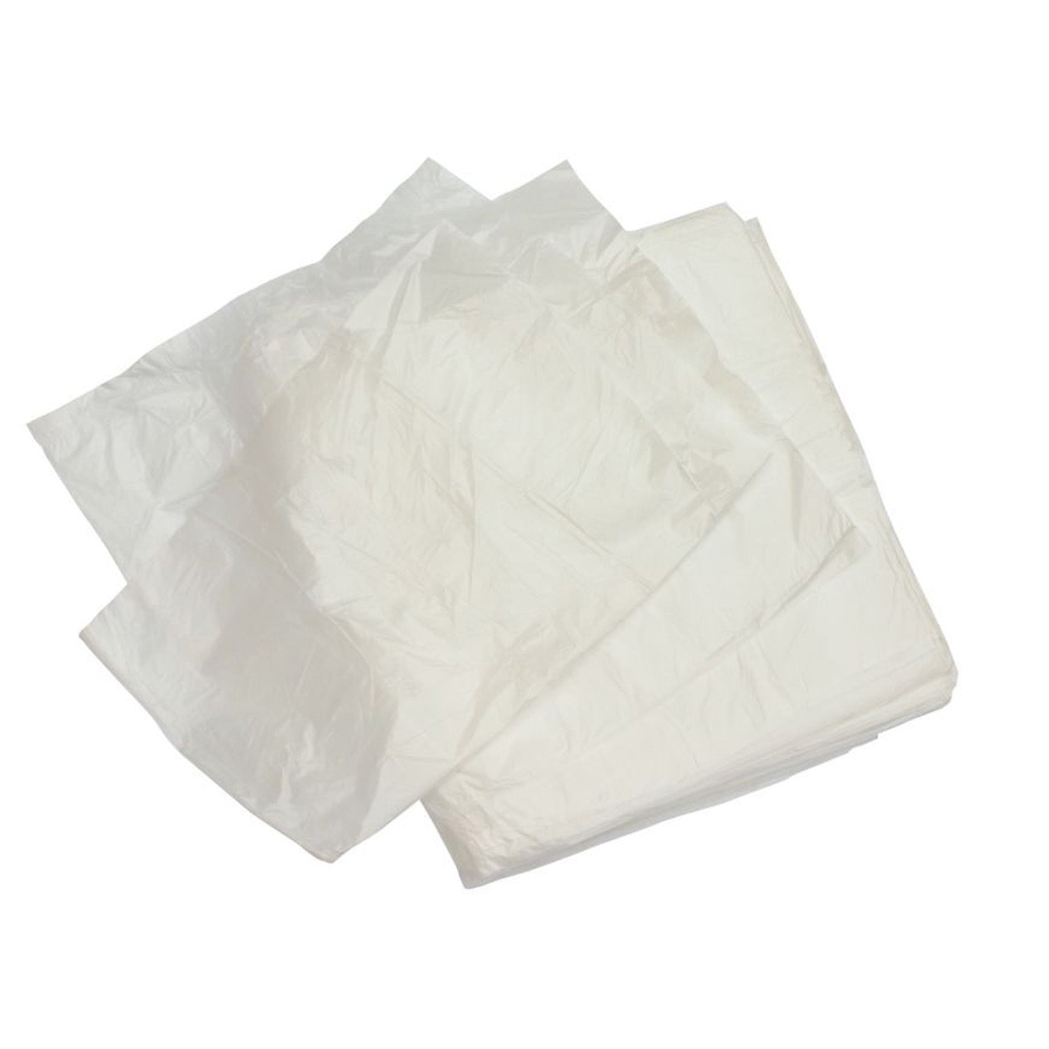 White Square Bin Liners 15 X 24 X 24cm