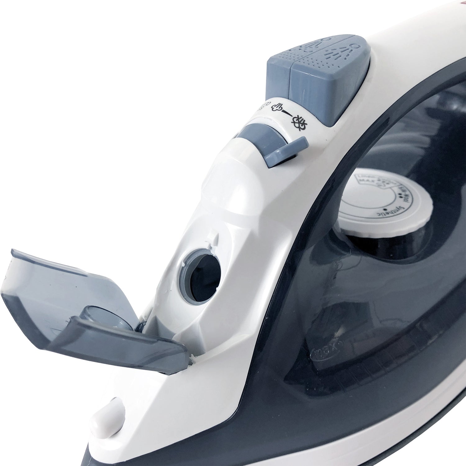 White/Blue Power Steam Iron 1600W