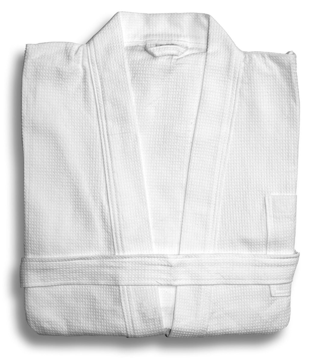White Waffle Bathrobes