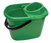 Green 14L Bucket & Wringer