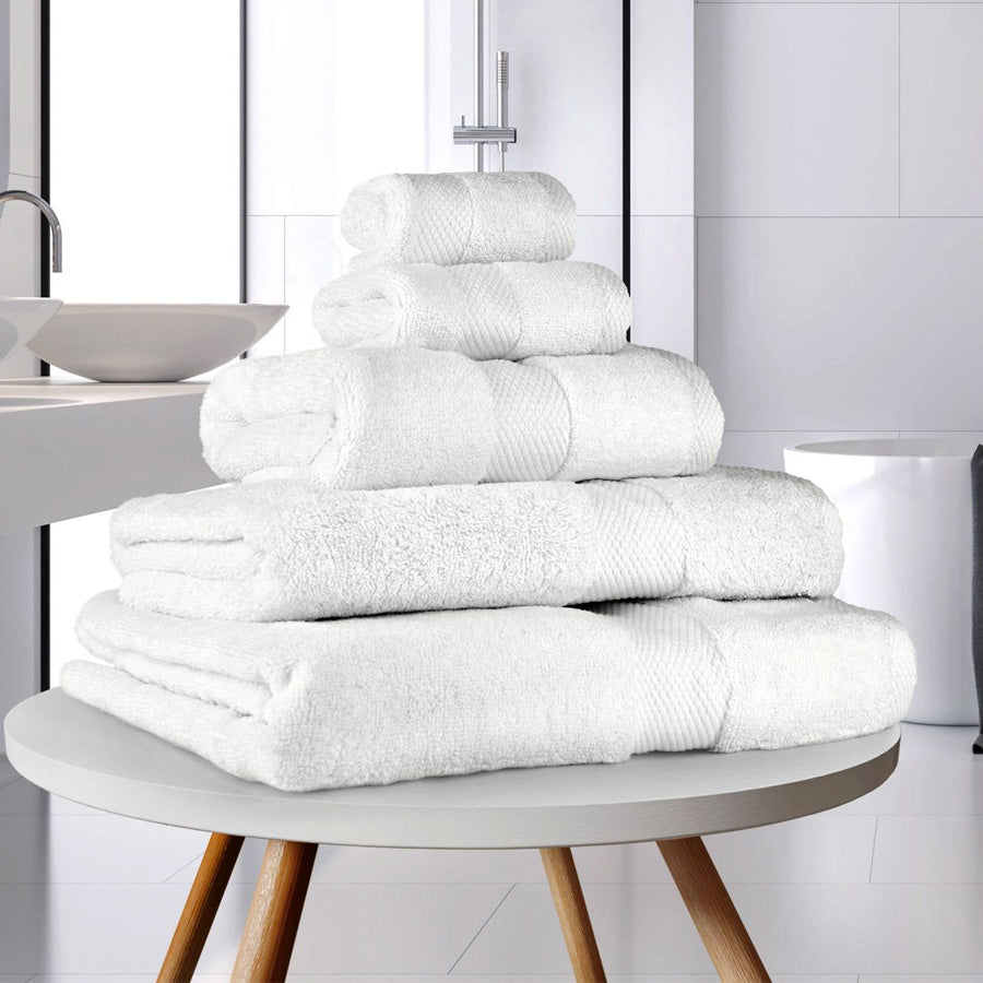 White 600 gsm Towels