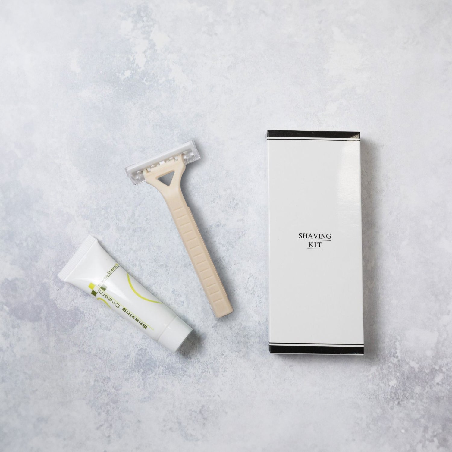 Black & White Shaving Kit