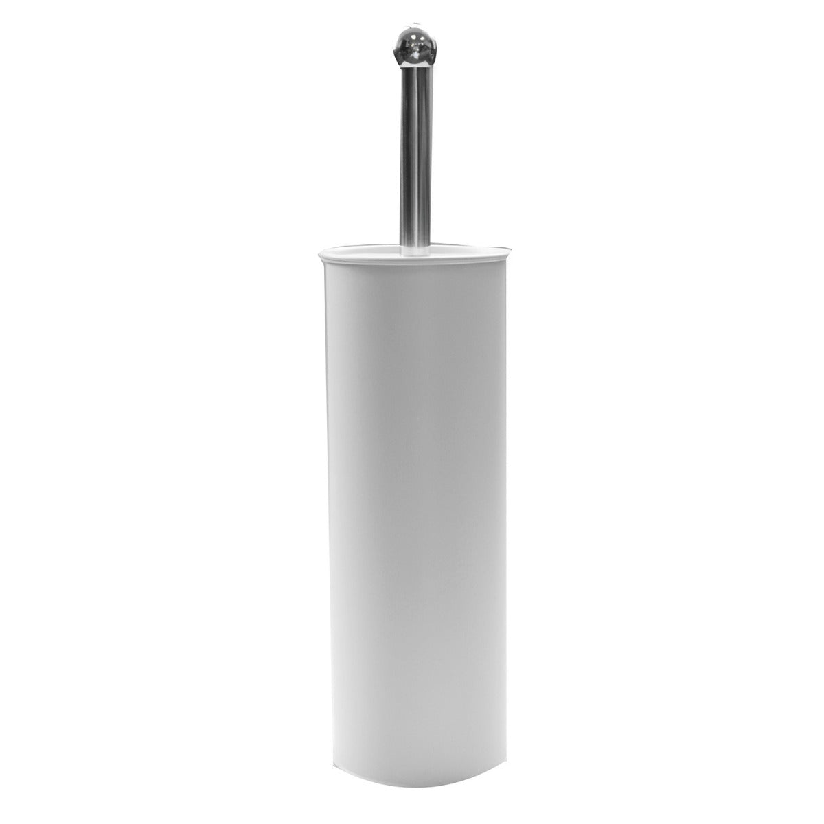 White Toilet Brush & Holder Set