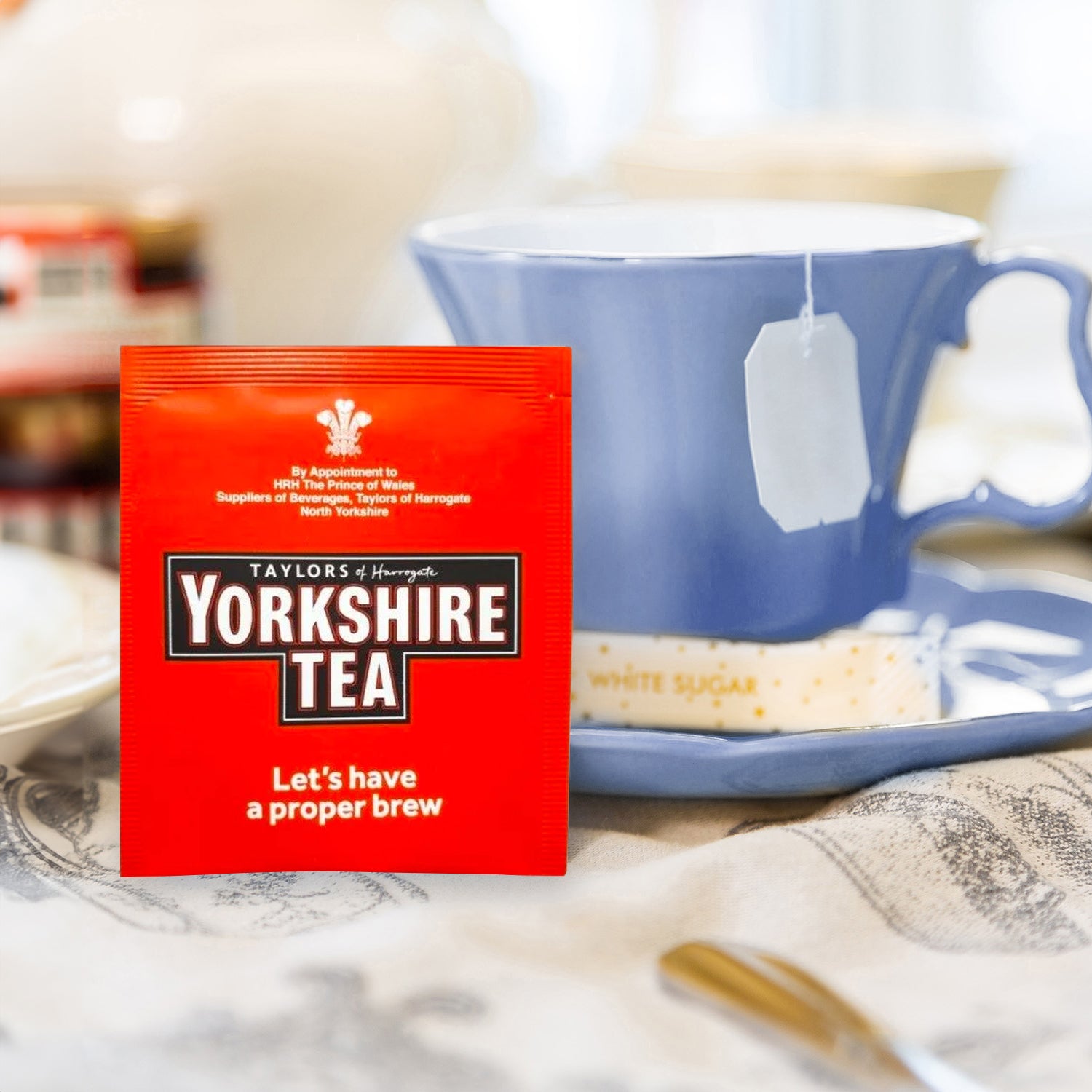 Yorkshire Tea Bags Tagged Envelopes